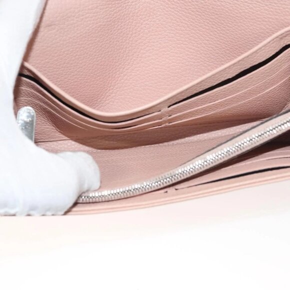 LOUIS VUITTON Mahina Portefeuille Iris Long Wallet Pink M60145 LV Auth yk18803 - Picture 13 of 16